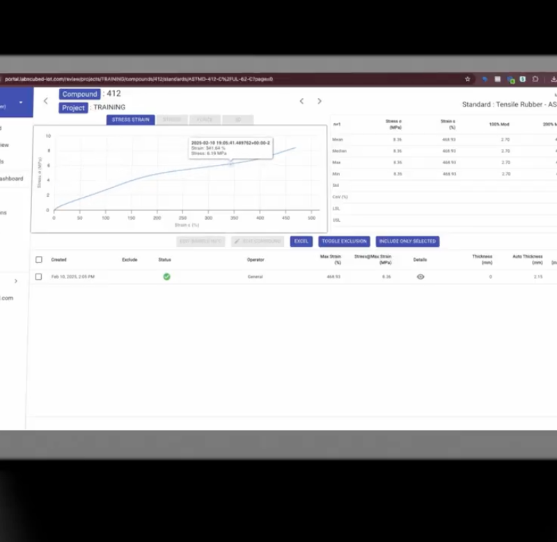 Understanding the Numbers: Tensile Data Collection and Saving Time with Automation